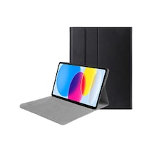 Apple Uyumlu iPad  10.9 2022 Sleeve Serisi Standlı Kılıf - Siyah AL3319