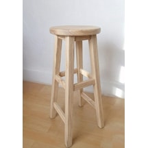 Ahşap Tabure 70 Cm Çam