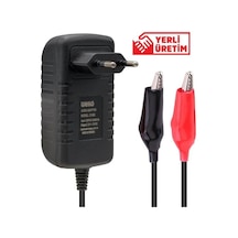 Weko 7.2 Volt 2 Amper Krokodil Uçlu Priz Tip Ledli Yerli Üretim Akü Şarj Cihazı