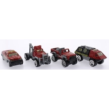 Dörtlü Die-Cast İtfaiye Seti