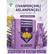 Çareburada Dr. Bronos Civan Perçemli, Aslan Pençeli Karışık Bitkisel Toz 30 Stick