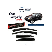 Kia Sorento 2007-2014 Cam Rüzgarlık Mugen Tip Sunplex