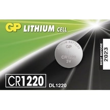 Gp Lıthıum Cell Cr-1220 Dl-1220 Para Pili 3v 5li Kart 5256