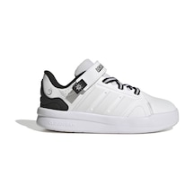Ftwwht/cblack/gretwo Adidas Çocuk Günlük Spor Ayakkabı Lightorama Court El C Kj6996 beyaz