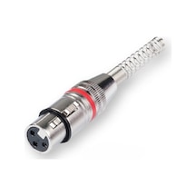 Sline Audio Xlr Dişi Yaylı Mikrofon Jack 3 Pin