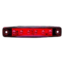 Kırmızı Parmak Led Dorse Lamba 6 Ledli 12-24v