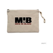 Zepplin Giyim Men In Black Logo - 3 Clutch Astarlı Cüzdan / El Çantası