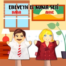 2 Parça Tox Ebeveyn El Kukla Set Eğitici Oyuncak