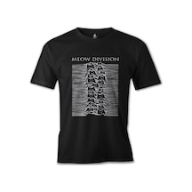 Meow Division Siyah Erkek Tshirt