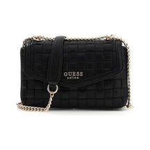 Guess Sandy Dönüştürülebilir Çapraz Askılı Kapaklı Kadın Siyah El Çantası Hwwg8418210-bla Siyah