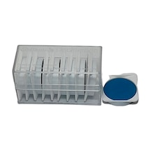 Pelikan 10 Lu Sulu Boya Tableti Cyan Blue-camgöbeği Mavi