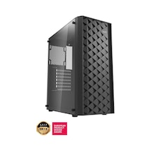 Aıgo Dk351 Usb3.0 4 12cm Fan Temperli Cam Siyah E-atx Kasa Psu Yok