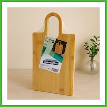 Vaveni Bambu Kesme Tahtası Oval Kulplu 20x37 Cm Arz