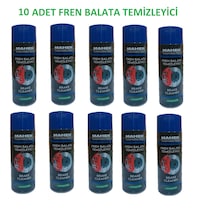 10 Adet Fren Balata Temizleyici Balata Spreyi Brake Cleaner 500 Ml X 10