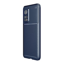 Smcase Xiaomi Redmi K30s Kılıf Negro Karbon Dokulu Silikon