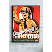 The Dictator-büyük Diktatör Film Afişi Çerçeveli Tablo 21x30cm