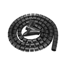 Spiral Kablo Kanalı Kablo Düzenleyici Toplayıcı Tutucu 1.5M Metre