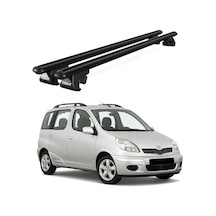 Venüs Toyota Yaris Verso Mpv 2000-2005 Uyumlu Siyah Ara Atkı Port Bagaj Tavan Barı