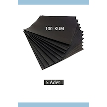 Kağıt Zımpara Su Zımparası 100 Kum 5adet