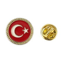 Pigado Türk Bayrağı Rozet Kırmızı 28803878