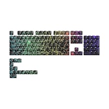 Xvx Spider Web Rgb Keycaps Tuş Takımı Seti Siyah