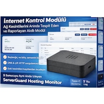 Serverguard Hosting Monitor 5 Sunucuyu Aynı Anda İzleyen Akıllı Modül