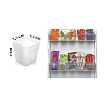12 Adet Buzdolabı Kapak Içi Düzenleyici Organizer, Buzdolabı Içi Düzenleyici Ve Banyo Organizeri-9046630118921
