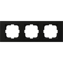 11 Adet Ovivo Grano Siyah Üçlü Çerçeve 11'li Paket