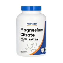 Magnezyum Sitrat, 420 Mg, 240 Kapsül