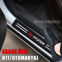 Hyundai İx20 Kapı İç Koruma Ayaklık Sticker Markalı