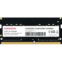 Codegen CDG-NBD425600/32G 32 GB DDR4 3200 MHz Notebook Ram