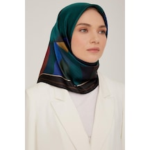 Armine Nostalji Serisi %100 Twill İpek Eşarp 8819d 04 931