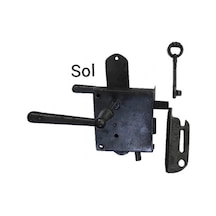 Prinç Döküm Antik Rustik Eskitme Osmanlı Tarzı Kapı İçin Macar Kilidi Osmanlı Kilidi, Macar Kilit