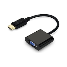Displayport To Vga DÖNÜŞTÜRÜCÜ ÇEVİRİCİ DISPLAY PORT TO VGA