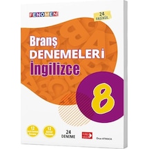 Gama Yayınları 8. Sınıf İngilizce Fenomen 24 Lü Deneme