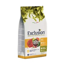 Exclusion Düşük Tahıllı Monoprotein Sığır Etli ve Narlı Yavru Köpek Maması 12 KG
