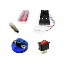 Tuğra Elektrik Deney Seti Öğrenci Deney Seti Okul Seti 2 Li