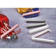 Plastik Poşet Klipsi, Kalp Desenli, Pembe, Gri Ve Beyaz, 12 Adet, Yüksek Tutuşlu, Uzun Süreli Kullanım Gıda İle Temasa Uygun, Kompakt Hafif Tasarım,mutfakta Düzeni Sağlar,çok Amaçlı Kullanılabilir Açık Bej