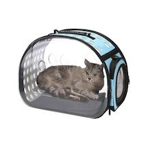 Cbtx Pet Şeffaf Uzay Kapsülü Gezi Paketi, Boyut: Büyük Mavi