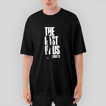 The last of Us Ellie Gamers Oversize Siyah Tişört Siyah