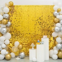 Zensaas41 Altın Gold Renk Fon Perde Dekor Zensaa56 "