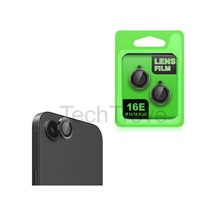 Apple İphone 16e Kamera Lens Koruyucu Parmak İzi Bırakmayan A+ Kalite Siyah