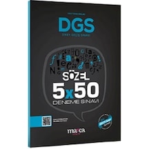 DGS Sözel 5x50 Deneme- Marka Yayınları