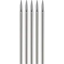 5 Adet Steril Delme İğneleri Paslanmaz Çelik Diş Açma Takı İçin Keskin Bir Kerelik Delme İğneleri A Çok Renkli