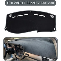 Chevrolet Rezzo 2000-2011 Torpido Koruma Halısı Gri Kenar