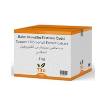 Bakır Klorofilin Ekstraktı Özütü 5 Kg
