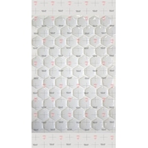 Bal Petek 3D Sticker 70 Parça Beyaz Yan Pad