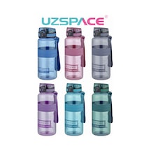 Uzspace Tritan Su Matarası 1000Ml 1 Litre Büyük Boy Yenilenen Ren