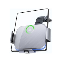 Wondernest Samsung Galaxy Z Fold4/3/2 Ve S8 İçin Çift Bobinli Araç Telefon Tutucu Demir Gri