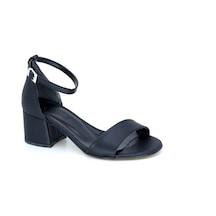 Punto 525281 Kalın Topuk 4 Cm Rahat Bantlı Ayakkabı